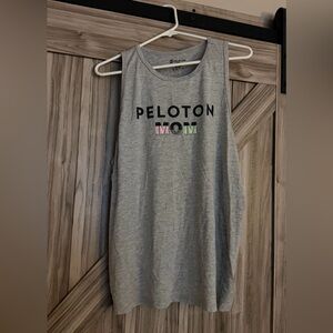 Peloton Heather Gray Mom Graphic Tank